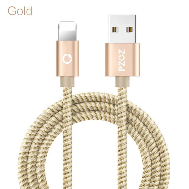 Speed Data Transfer Fiber iPhone USB Cable
