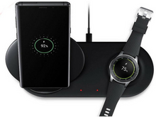 Load image into Gallery viewer, iPhone Qi Fast Charge Stand &amp; Pad (Charge 2 at once!)